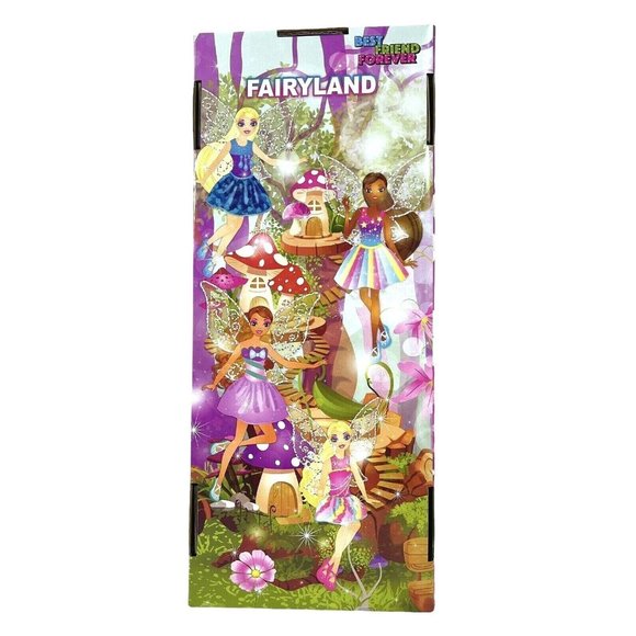 Fairyland Doll Best Friend Forever Blond Hair Blue Eyes Sparkly Wings 11 Inches - Picture 4 of 7